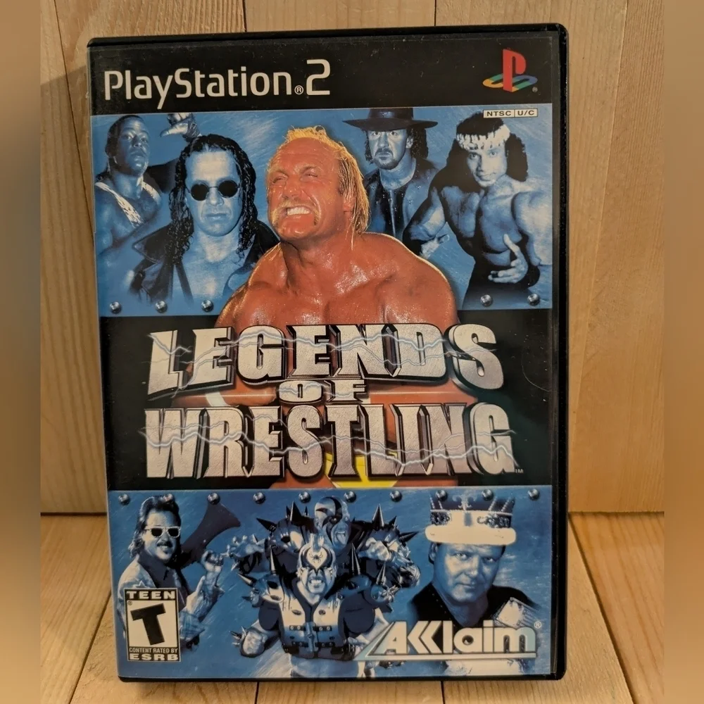 Legends of Wrestling for PlayStation 2 - game Used